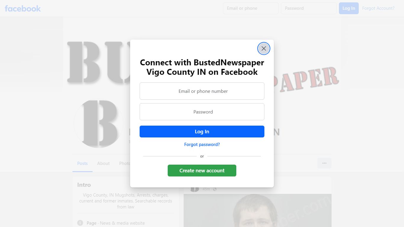 BustedNewspaper Vigo County IN - Facebook